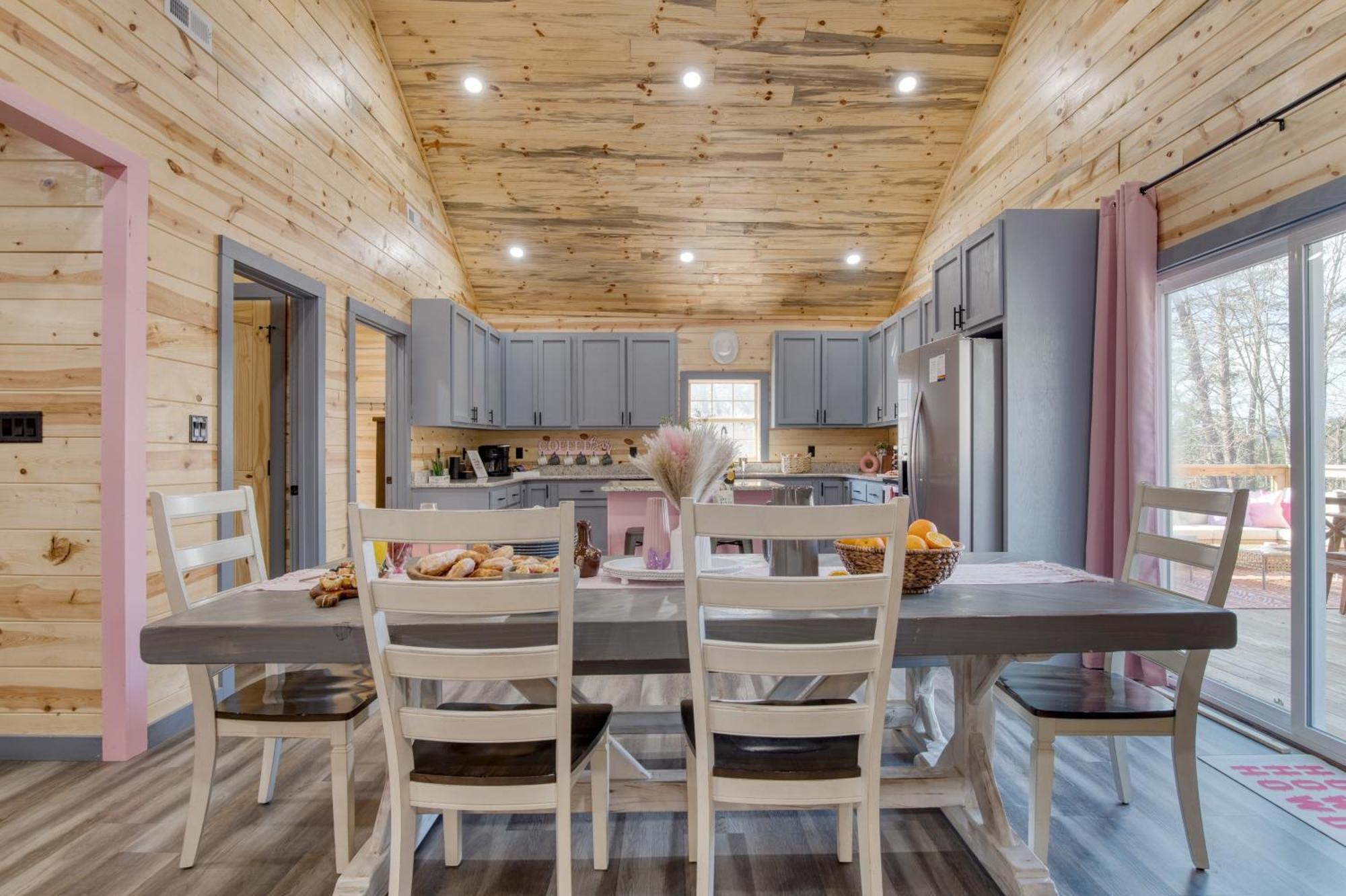 Pink Pines Avantstay Luxury Aesthetic Dream Home Indoor Pool Hot Tub Pigeon Forge Ngoại thất bức ảnh