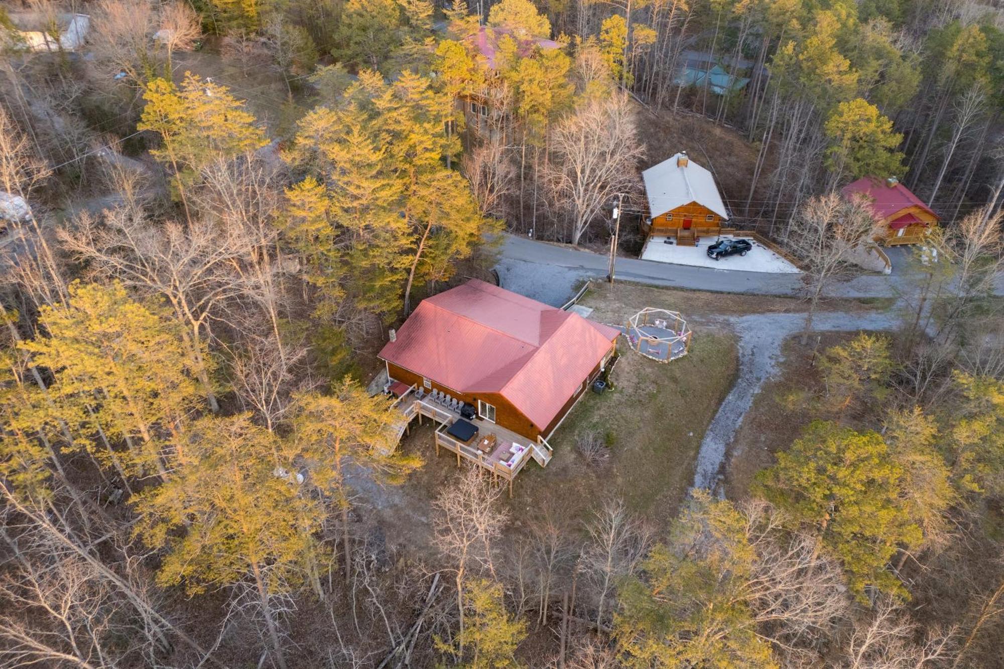 Pink Pines Avantstay Luxury Aesthetic Dream Home Indoor Pool Hot Tub Pigeon Forge Ngoại thất bức ảnh