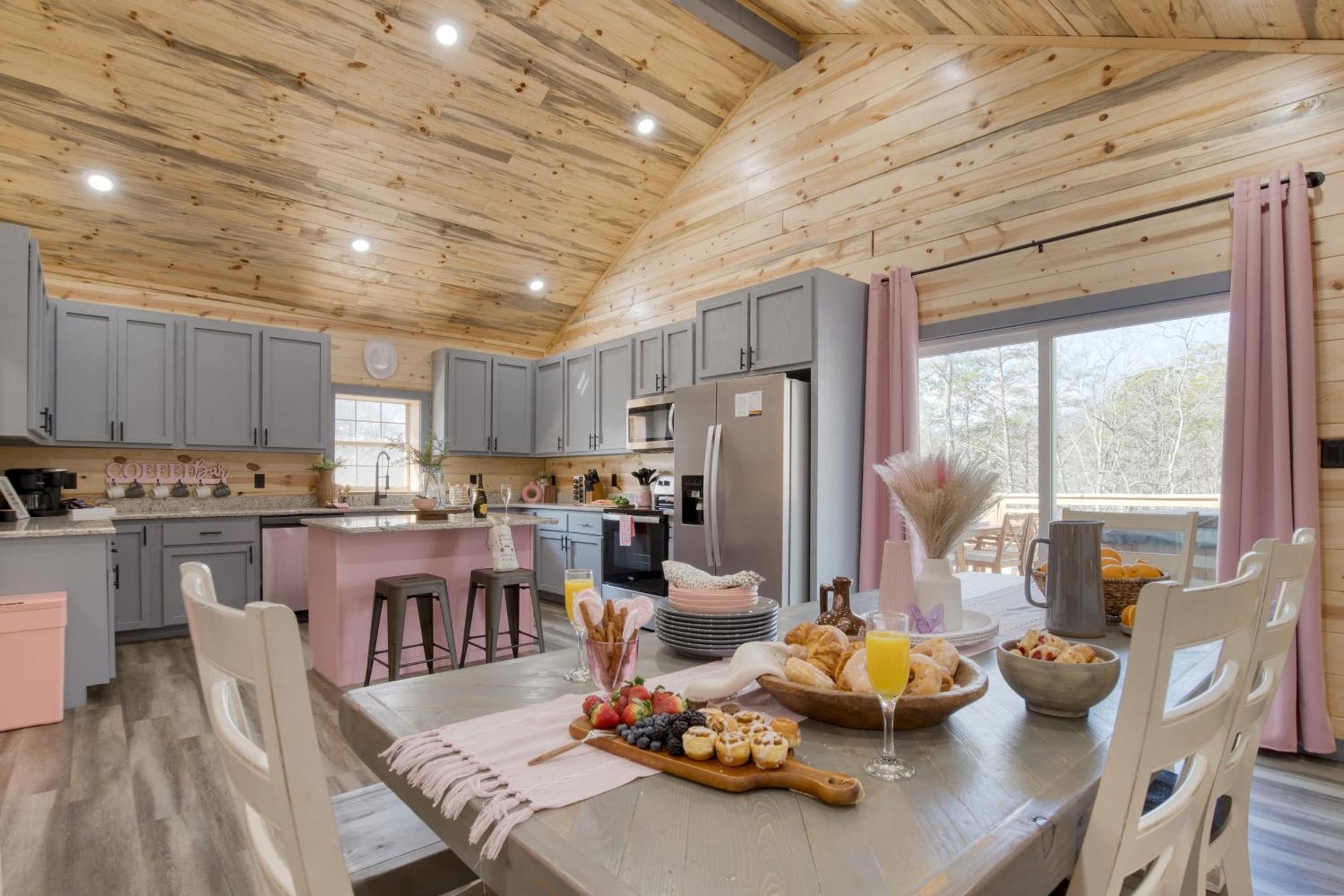 Pink Pines Avantstay Luxury Aesthetic Dream Home Indoor Pool Hot Tub Pigeon Forge Ngoại thất bức ảnh